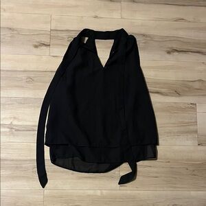 Banana Republic Black Halter Blouse